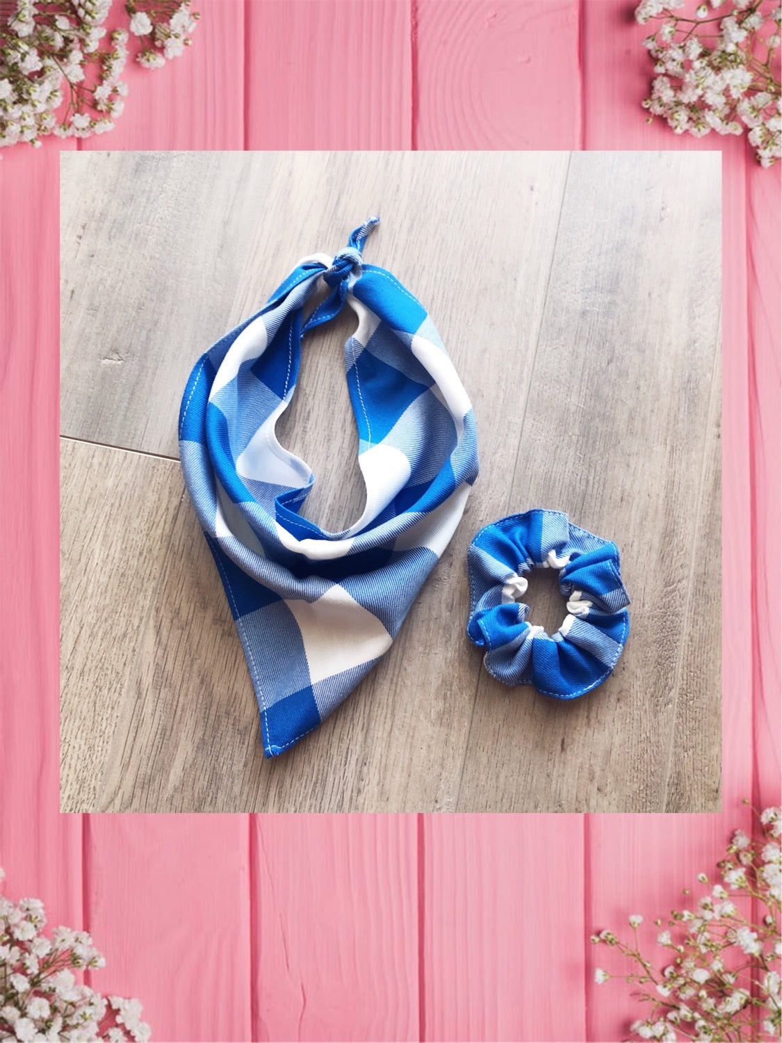 Red, White, & Blue Monogram Bougie Headbands & Scrunchies – The Crafty  Penguin Boutique