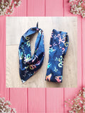 Batik Tie Dye-Baby bandana and Mama Scrunchie/Headband