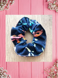 Batik Tie Dye-Baby bandana and Mama Scrunchie/Headband