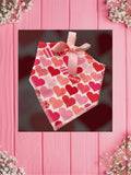 Love Hearts - Baby bandana and Mama Scrunchie