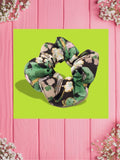 St Pats Shamrock Pups-Baby bandana and Mama Scrunchie