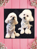 ILoveDogs-Baby Bandana & Mama Scrunchie