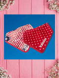 American Flags & Tiny Stars-Baby bandana and Mama Scrunchie